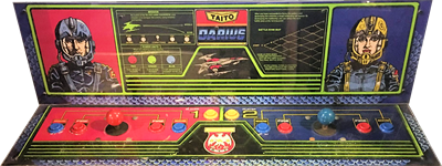 Darius - Arcade - Control Panel Image