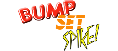 Bump, Set, Spike!: Doubles Volleyball - Clear Logo Image