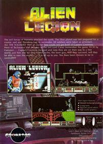 Alien Legion - Box - Back Image