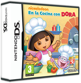 Dora the Explorer: Dora's Cooking Club - Box - 3D Image