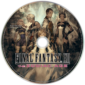 Final Fantasy XII: The Zodiac Age - Fanart - Disc Image
