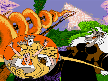Dragon's Lair III: The Curse of Mordread - Screenshot - Gameplay Image