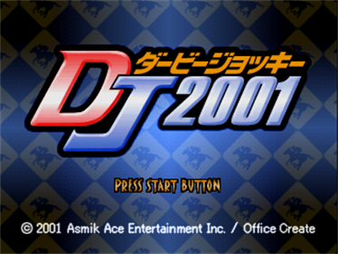 Derby Jockey 2001 - Screenshot - Game Title Image