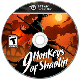 9 Monkeys of Shaolin - Fanart - Disc