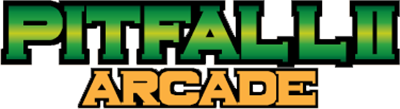 Pitfall II Arcade - Clear Logo Image