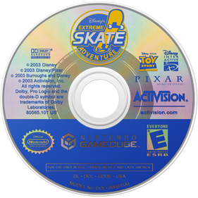 Disney's Extreme Skate Adventure - Disc Image