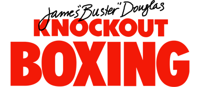 James "Buster" Douglas Knockout Boxing - Clear Logo Image