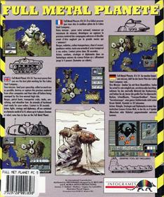 Full Metal Planete - Box - Back Image