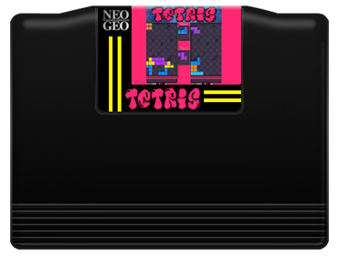 NeoGeo 2 Player Tetris - Cart - Front Image