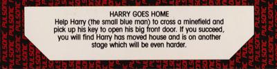 Harry Goes Home - Box - Back Image