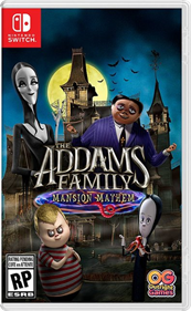 The Addams Family: Mansion Mayhem - Box - Front - Reconstructed
