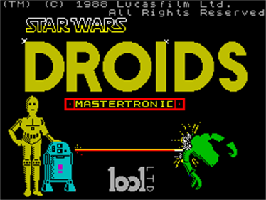 Star Wars: Droids - Screenshot - Game Title Image