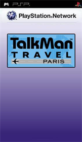 TalkMan Travel: Paris - Fanart - Box - Front