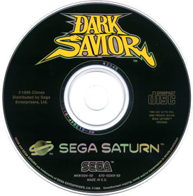 Dark Savior - Disc Image