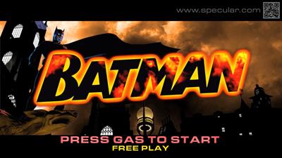 Batman (Raw Thrills) - Screenshot - Game Title Image