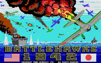 Battlehawks 1942 - Screenshot - Game Title Image