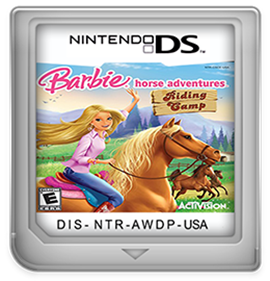 Barbie Horse Adventures: Riding Camp - Fanart - Cart - Front Image