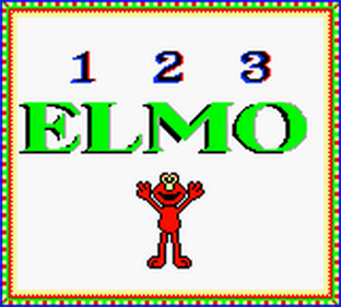 Sesame Street: Elmo's 123s - Screenshot - Game Title Image