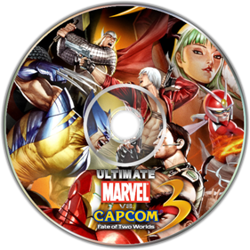 Ultimate Marvel vs. Capcom 3 - Fanart - Disc Image