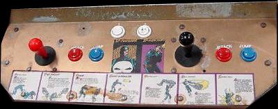 The Punisher - Arcade - Control Panel Image