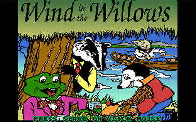 Wind in the Willows - Screenshot - Game Title Image