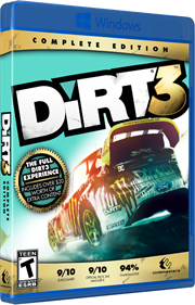 DiRT 3 Complete Edition - Box - 3D Image