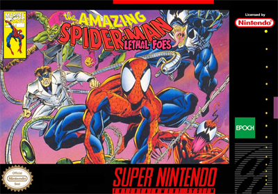 The Amazing Spider-Man: Lethal Foes - Fanart - Box - Front