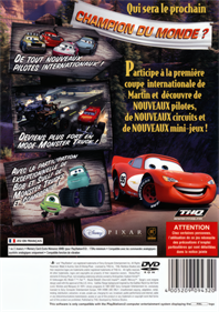 Cars: Mater-National Championship - Box - Back Image