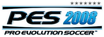 PES 2008: Pro Evolution Soccer - Clear Logo Image