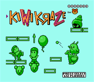 Kiwi Kraze: A Bird-Brained Adventure! - Screenshot - Game Title Image