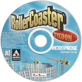 RollerCoaster Tycoon®: Deluxe - Disc Image