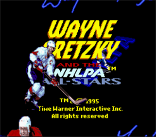 Wayne Gretzky and the NHLPA All-Stars - Screenshot - Game Title
