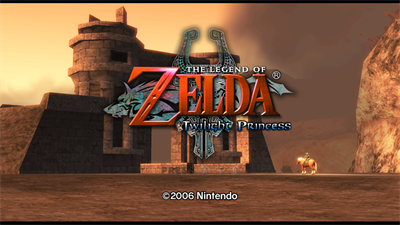The Legend of Zelda: Twilight Princess - Screenshot - Game Title Image