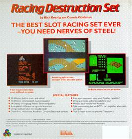 Racing Destruction Set - Box - Back Image