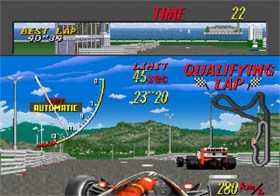 Super Monaco GP - Screenshot - Gameplay Image