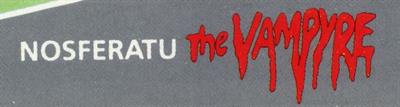 Nosferatu the Vampyre - Banner Image