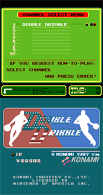 Double Dribble (PlayChoice-10) - Screenshot - Game Title Image