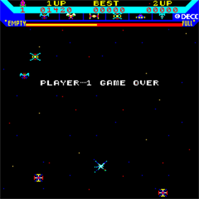 Super Astro Fighter - Screenshot - Game Over Image