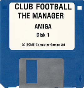Club Football: The Manager - Disc Image