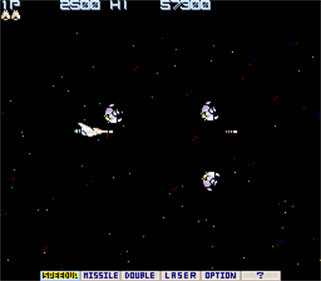 Gradius - Screenshot - Gameplay Image