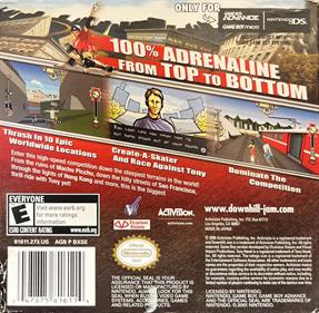 Tony Hawk's Downhill Jam - Box - Back Image