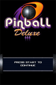 Pinball Deluxe - Screenshot - Game Title Image