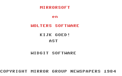Kijk Goed! - Screenshot - Game Title Image