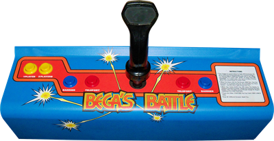 Bega's Battle - Arcade - Control Panel Image