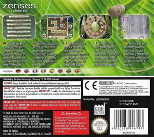 Zenses: Rainforest - Box - Back Image