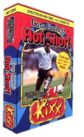 Gary Lineker's Hot-Shot!  - Box - 3D Image