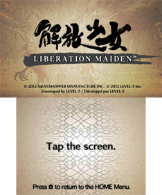 Liberation Maiden - Screenshot - Game Title Image