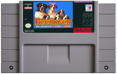 Beethoven: The Ultimate Canine Caper! - Fanart - Cart - Front Image