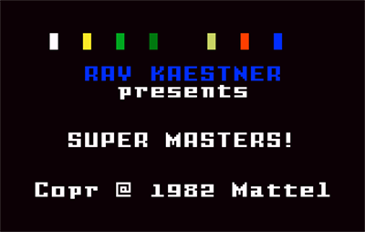 Super Masters of the Universe II - Screenshot - Game Title Image