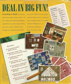 Hoyle Classic Card Games (1997) - Box - Back Image
